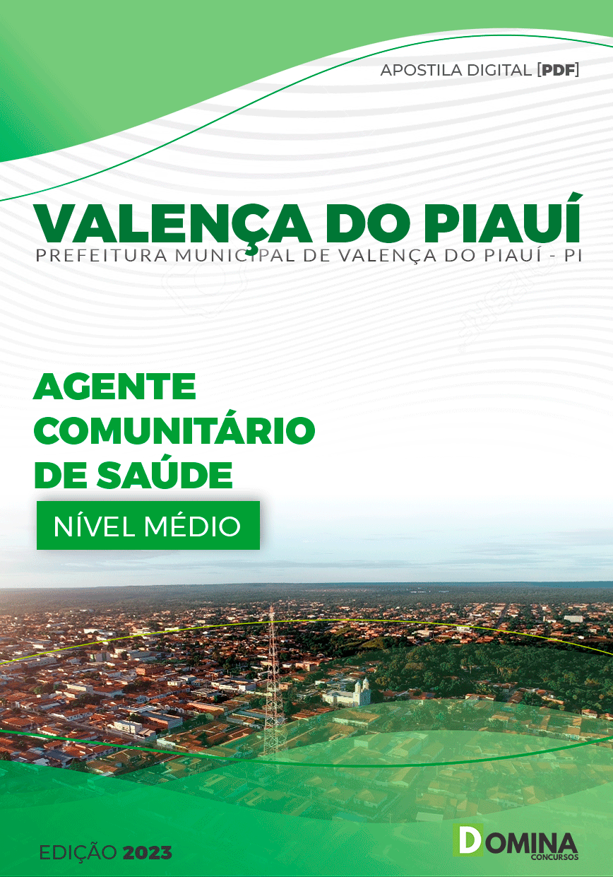 Apostila Concurso Pref Valença PI 2023 Agente Comunitário Saúde