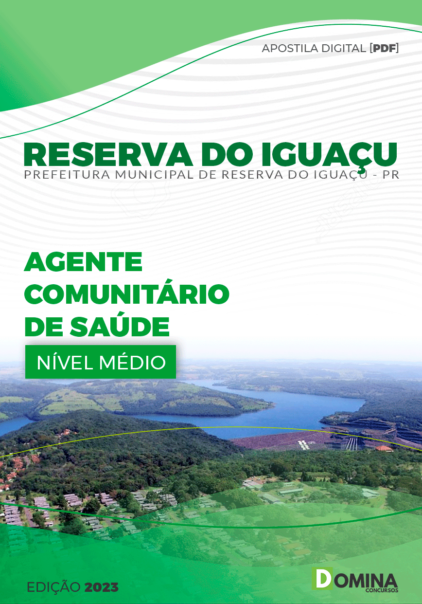 Apostila Pref Reserva do Iguaçu PR 2023 Agente Comunitário Saúde