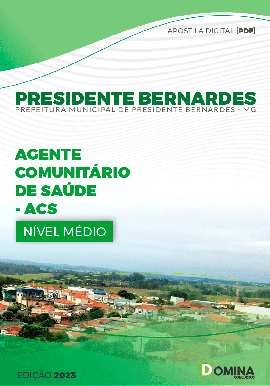 Pref Presidente Bernardes MG 2023 Agente Comunitário de Saúde