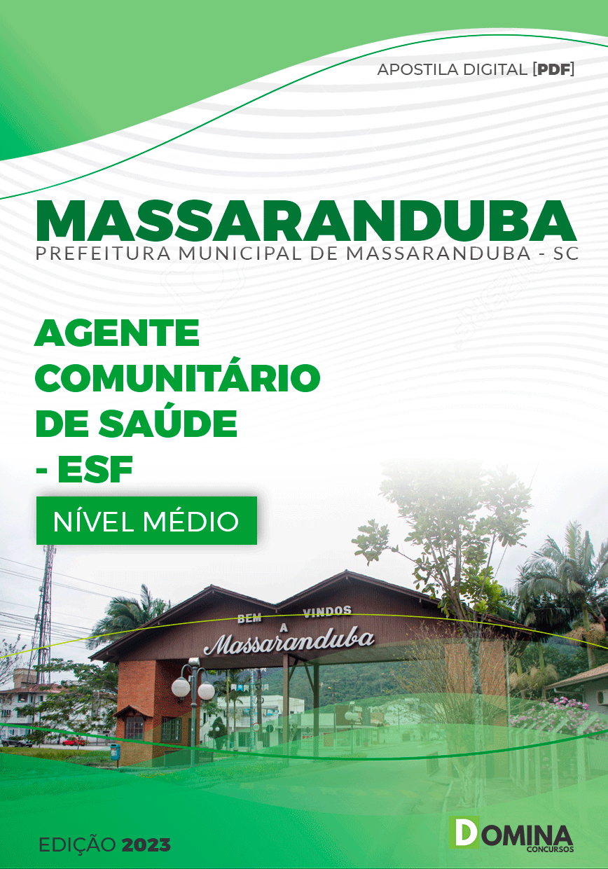 Apostila Pref Massaranduba SC 2023 Agente Comunitário Saúde