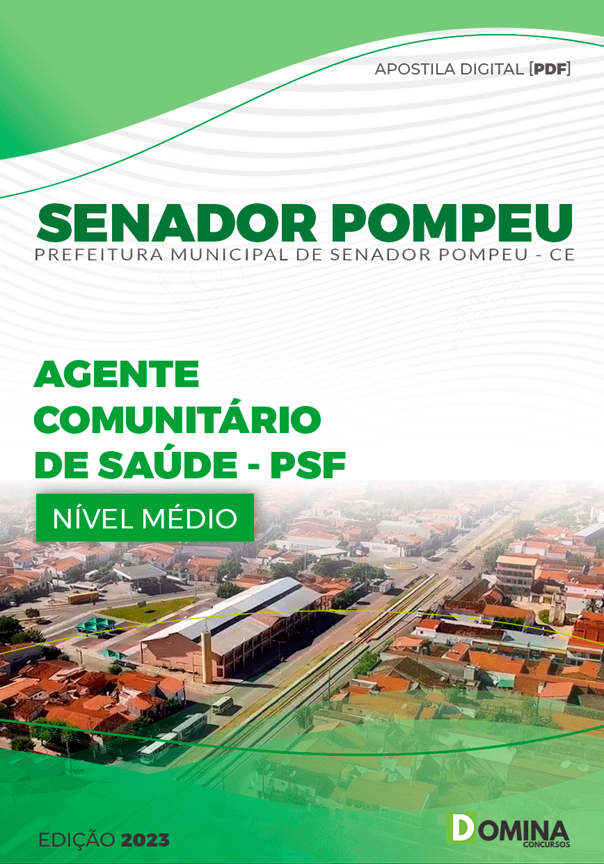 Pref Senador Pompeu CE 2023 Agente Comunitário de Saúde PSF
