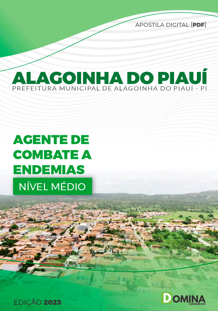 Apostila Pref Alagoinha do Piauí PI 2023 Agente Combate Endemias