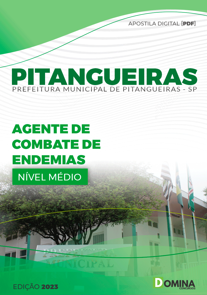 Apostila Concurso Pref Pitangueiras SP 2024 Agente Combate Endemias