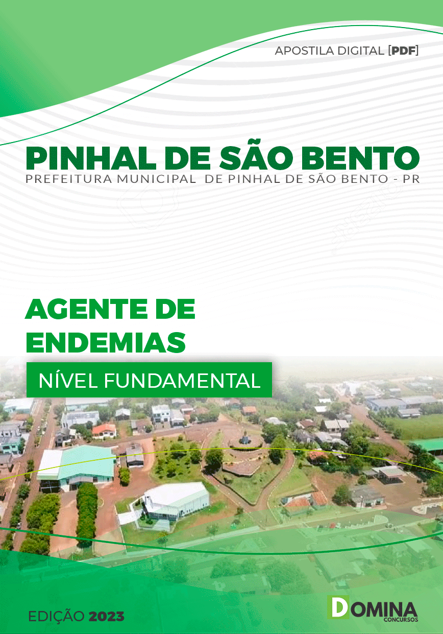 Apostila Pref Pinhal de São Bento PR 2023 Agente Endemias
