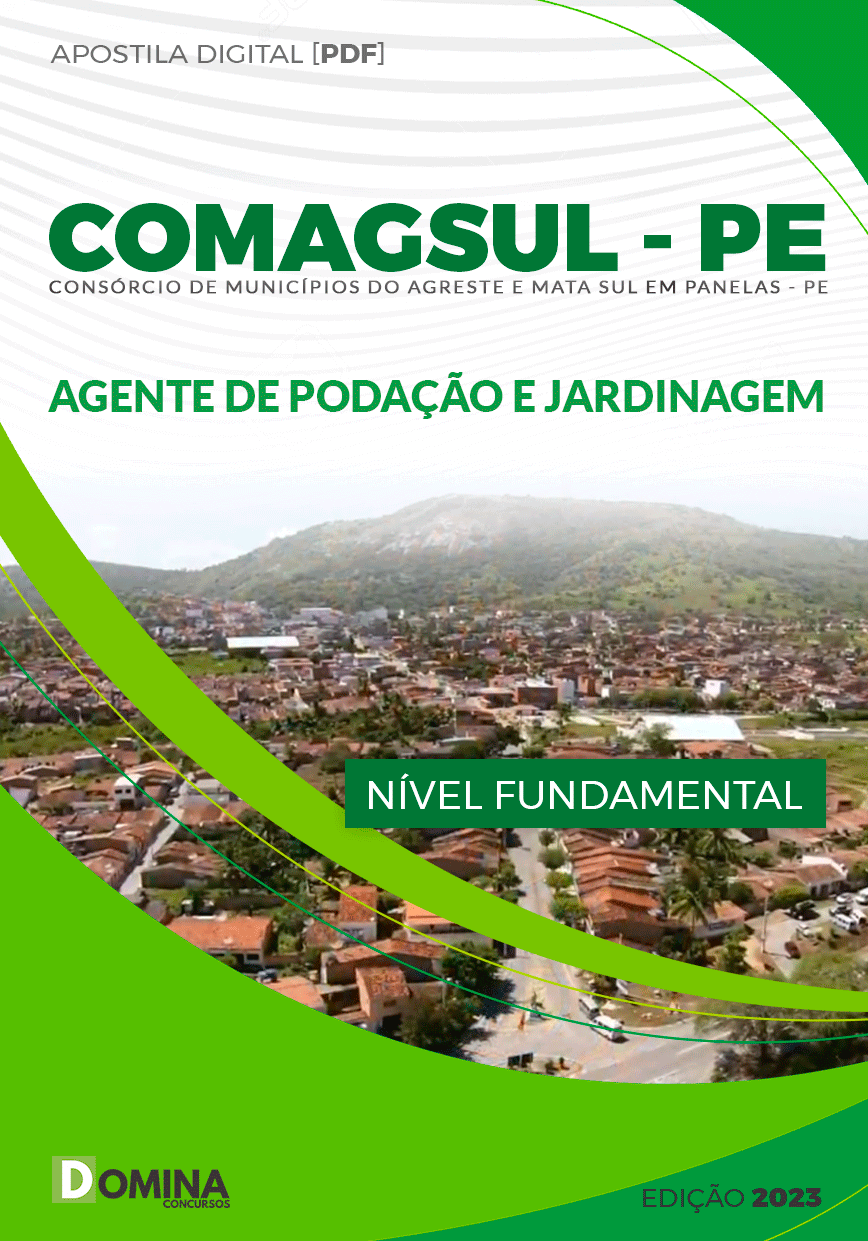 Apostila COMAGSUL Panelas PE 2023 Agente de Jardinagem