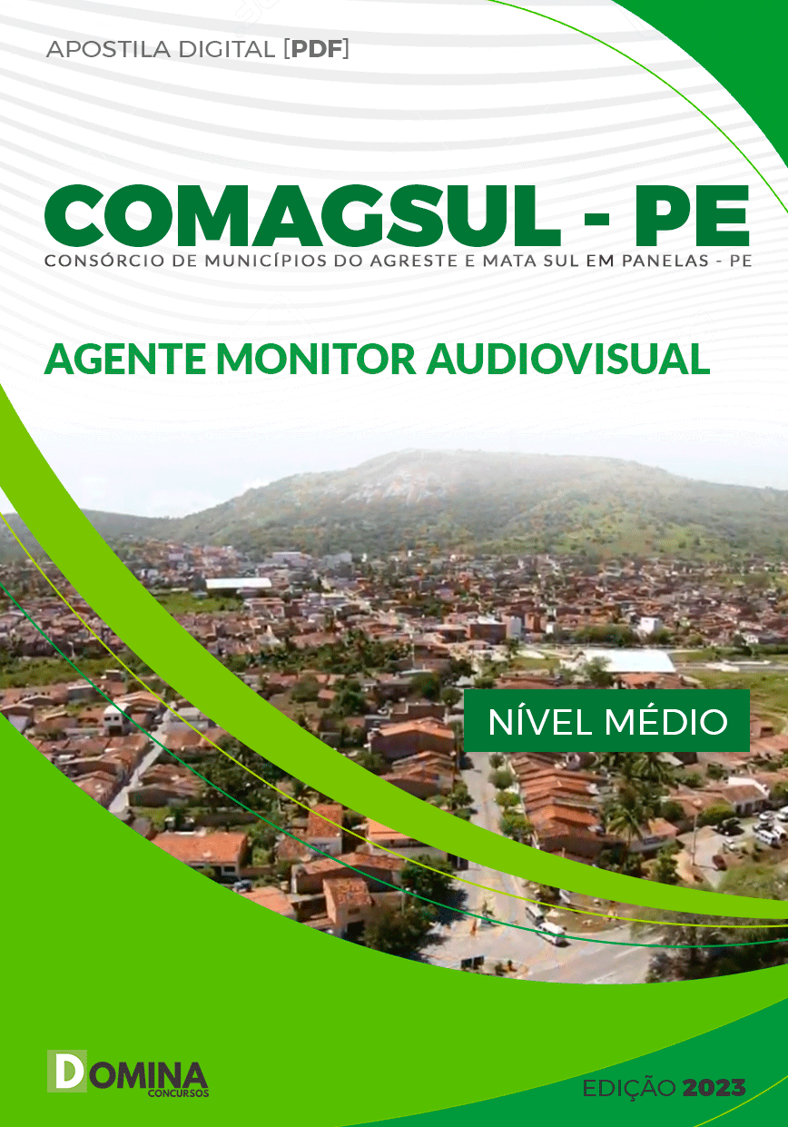 Apostila COMAGSUL Panelas PE 2023 Agente Monitor Audiovisual
