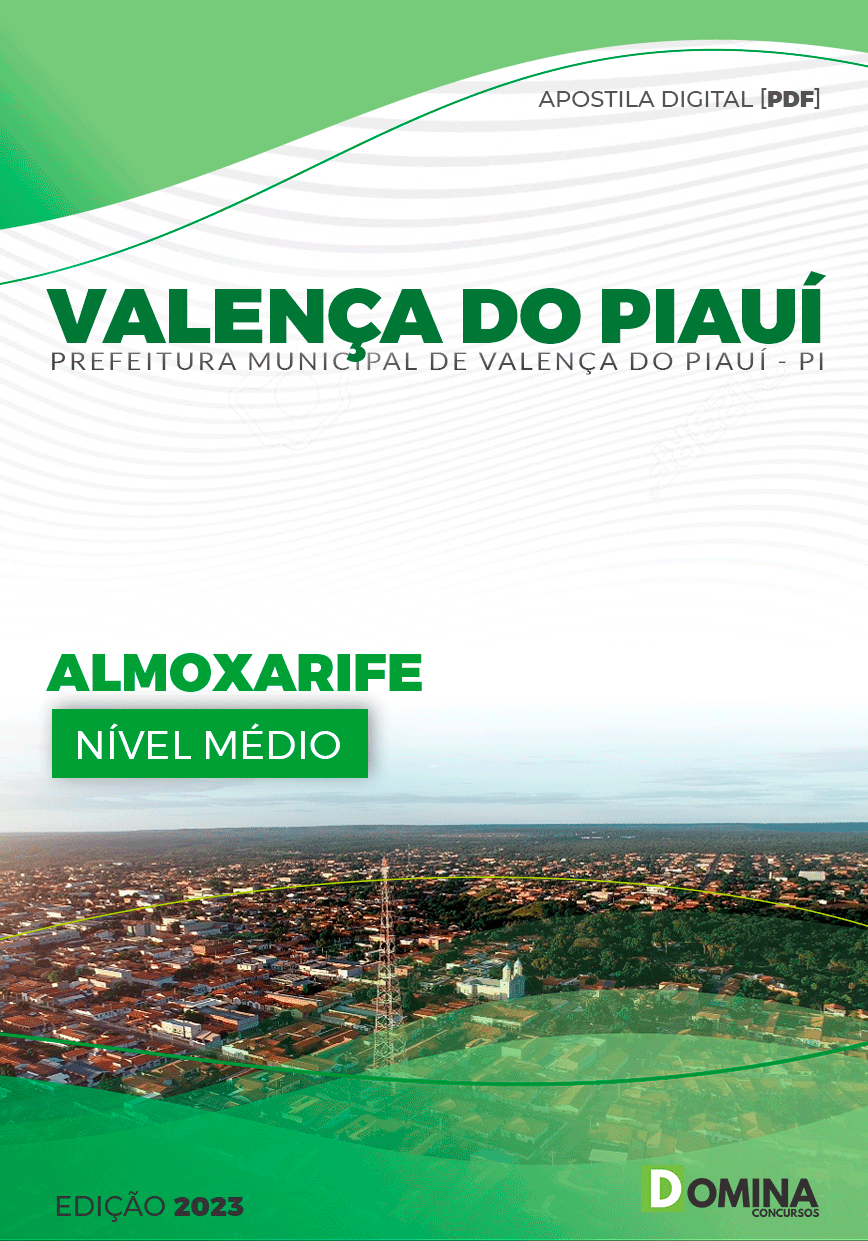 Apostila Concurso Pref Valença PI 2023 Almoxarife