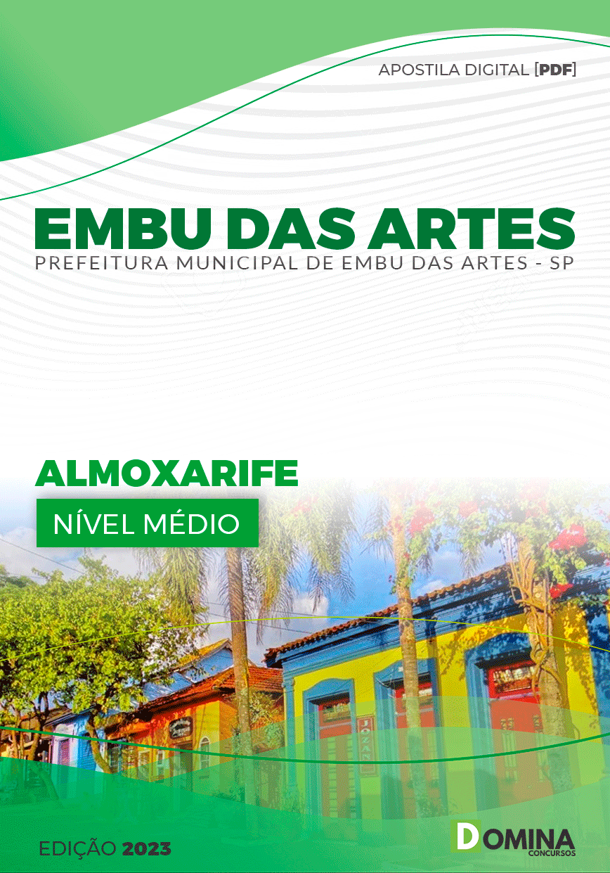 Apostila Pref Embu das Artes SP 2023 Almoxarife
