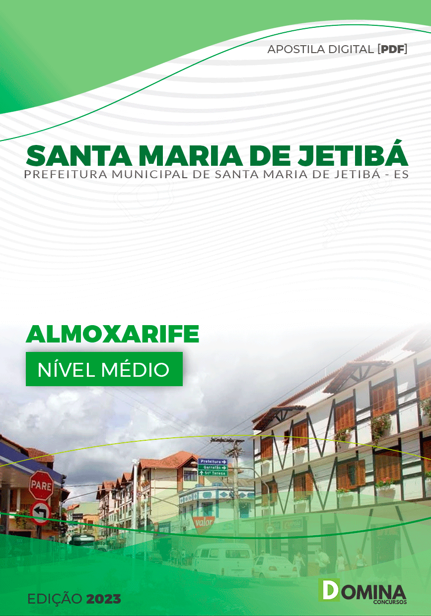 Apostila Pref Santa Maria de Jetibá ES 2024 Almoxarife