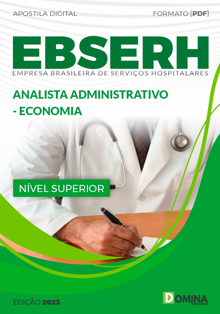 Apostila EBSERH 2023 Analista Administrativo Economia