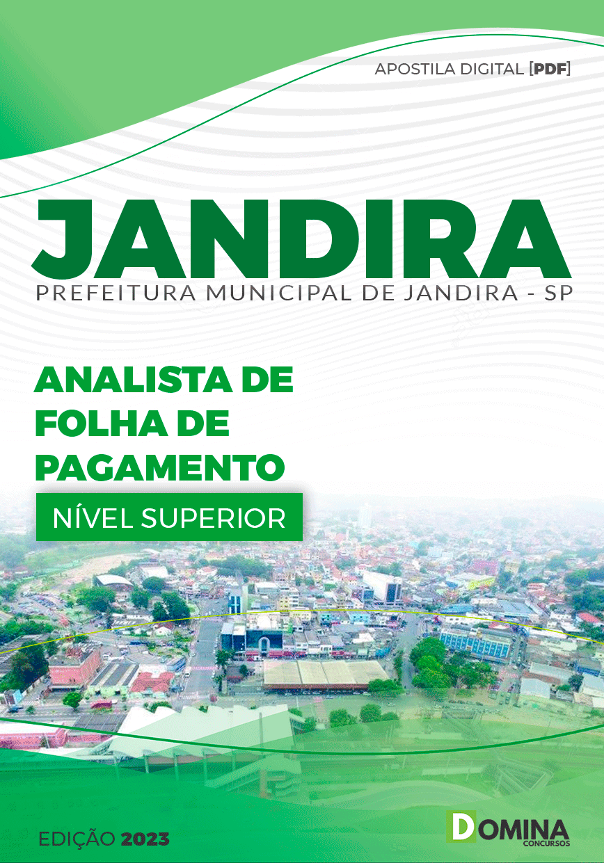 Apostila Pref Jandira SP 2023 Analista Benefício Previdenciário