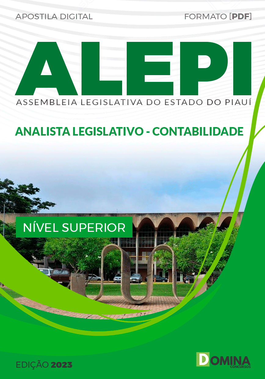 Apostila Assembleia Alepi PI 2024 Analista Legislativo Contabilidade