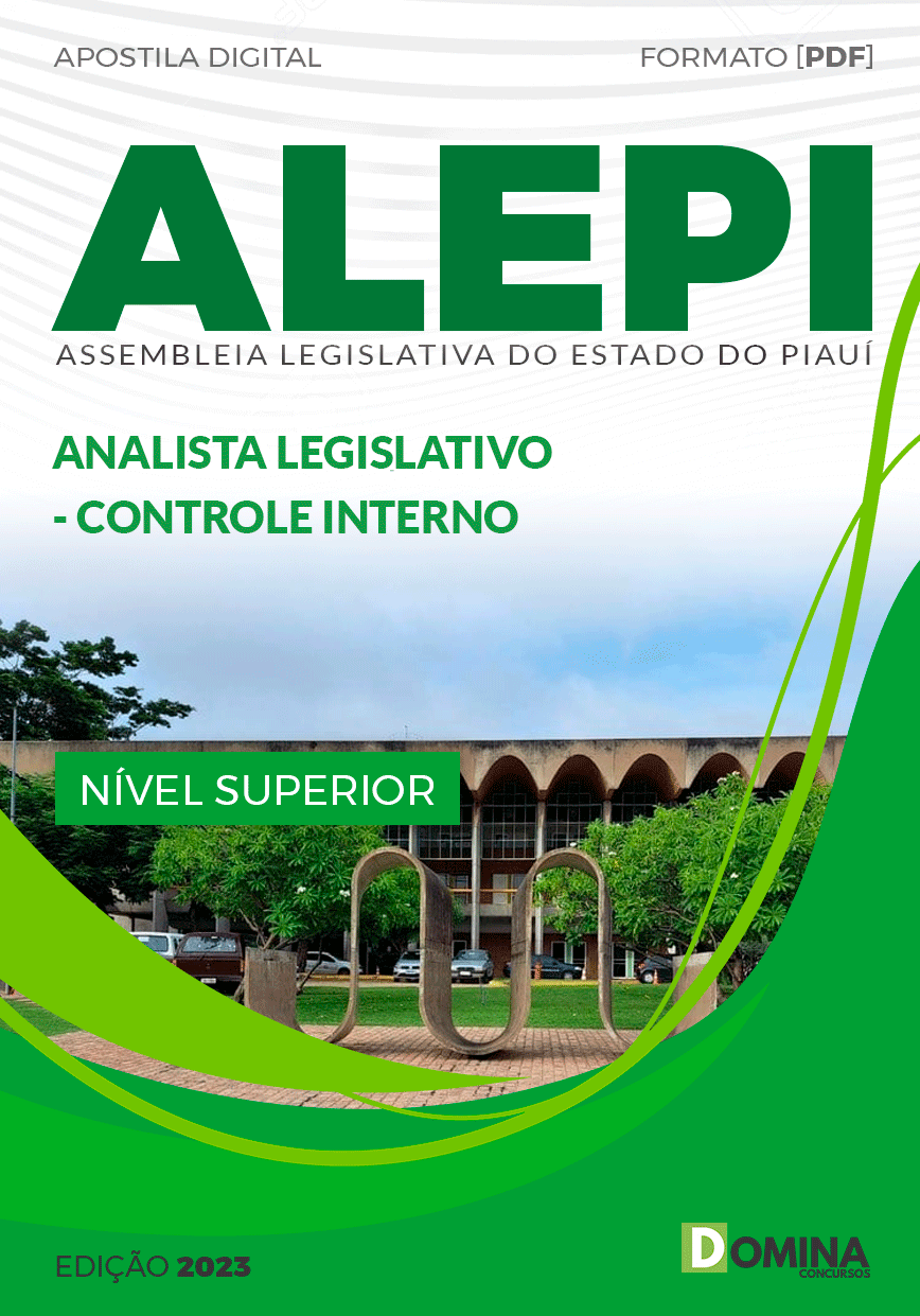 Apostila Assembleia Alepi PI 2024 Analista Controle Interno