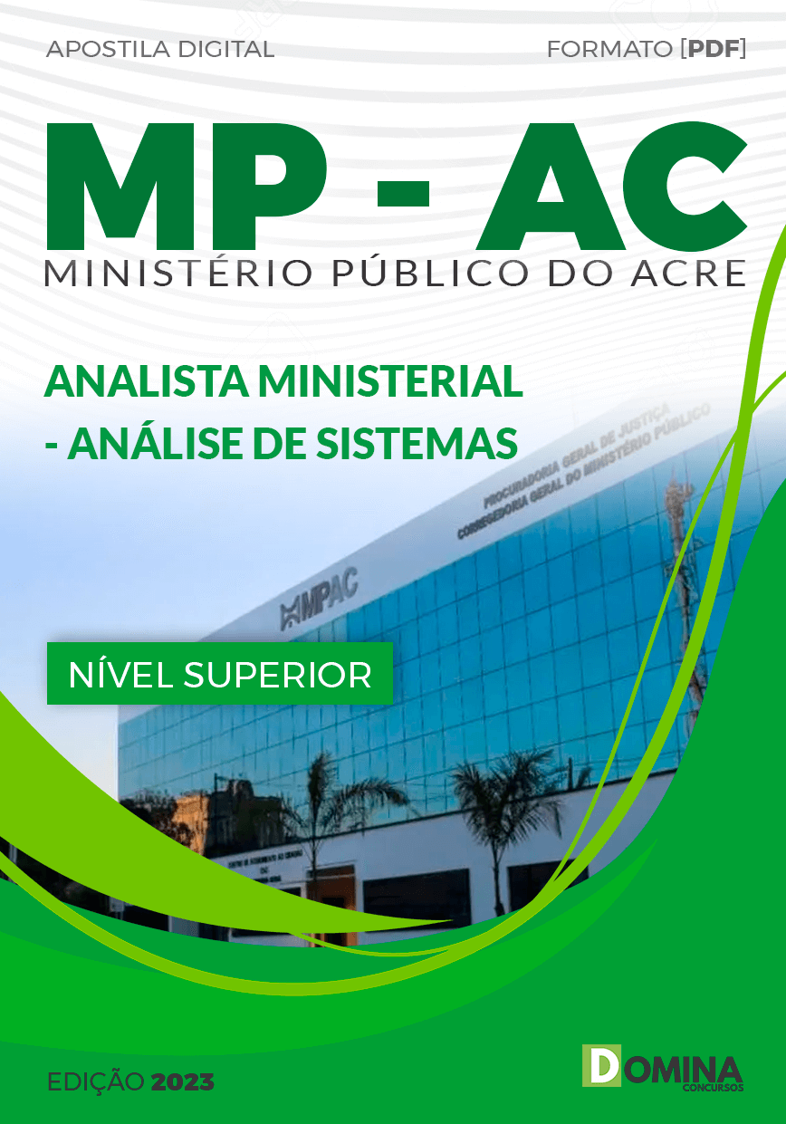 Apostila MP AC 2023 Analista Ministerial Analista Sistema