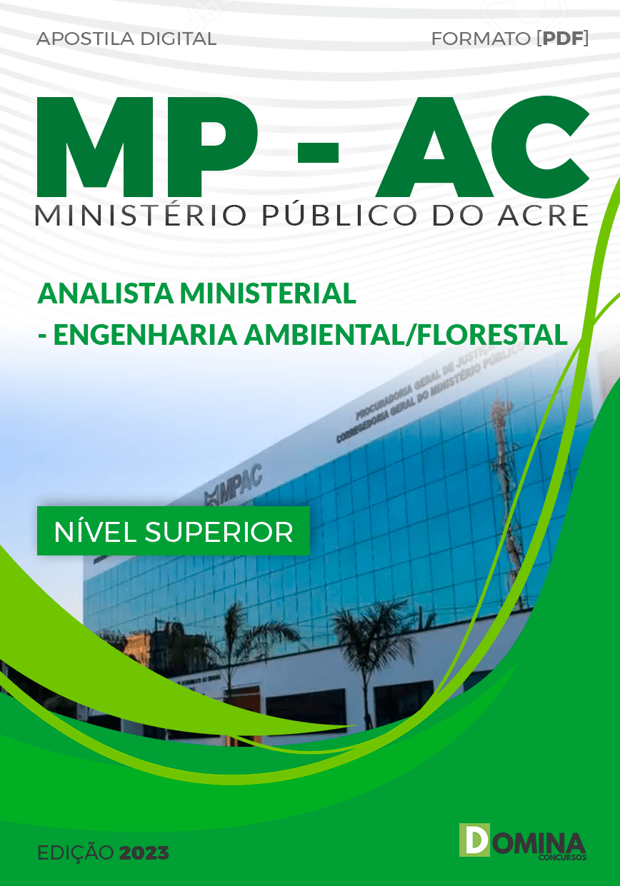Apostila MP AC 2023 Analista Ministerial Engenharia Ambiental