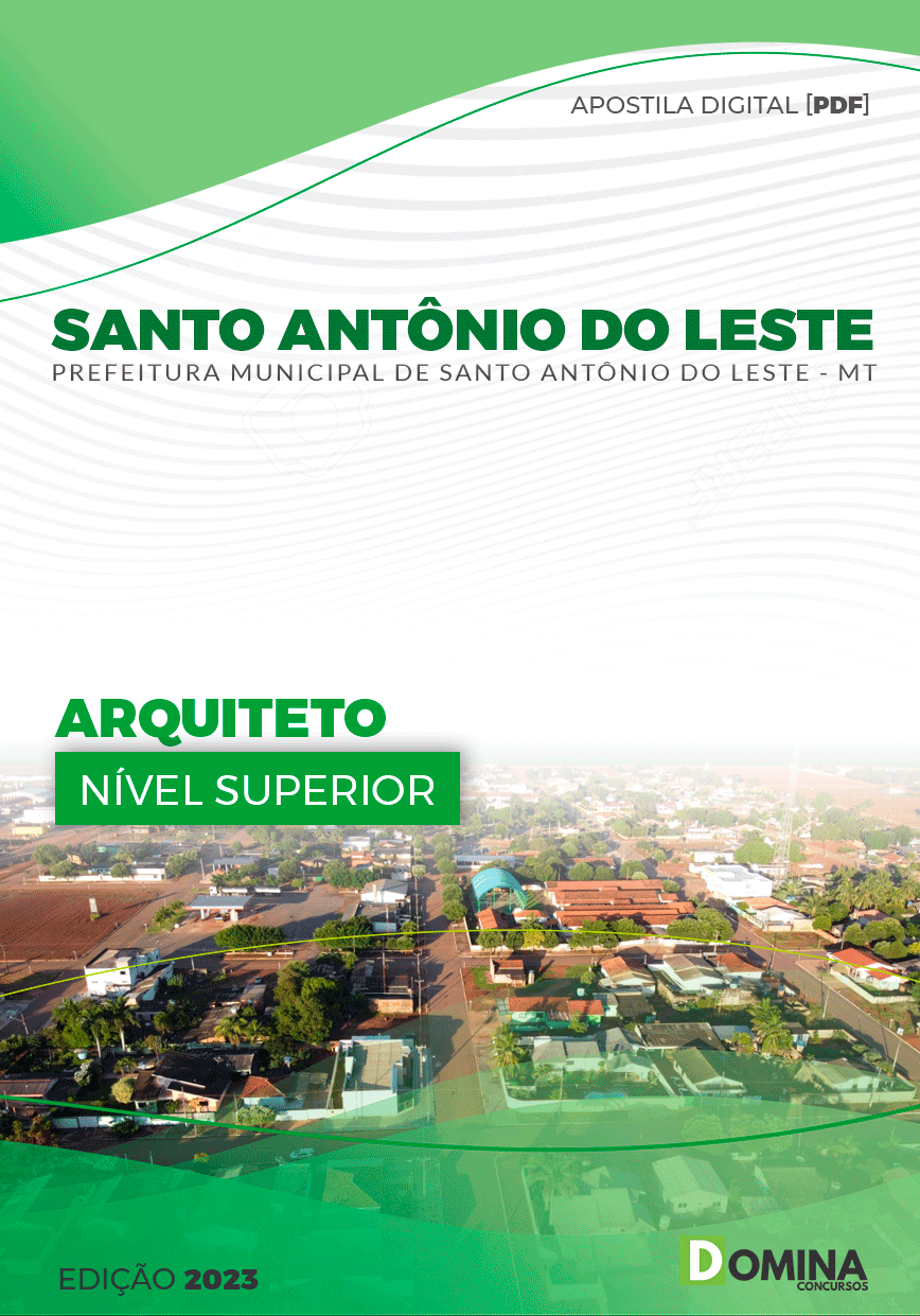 Pref Santo Antônio do Leste MT 2023 Arquiteto