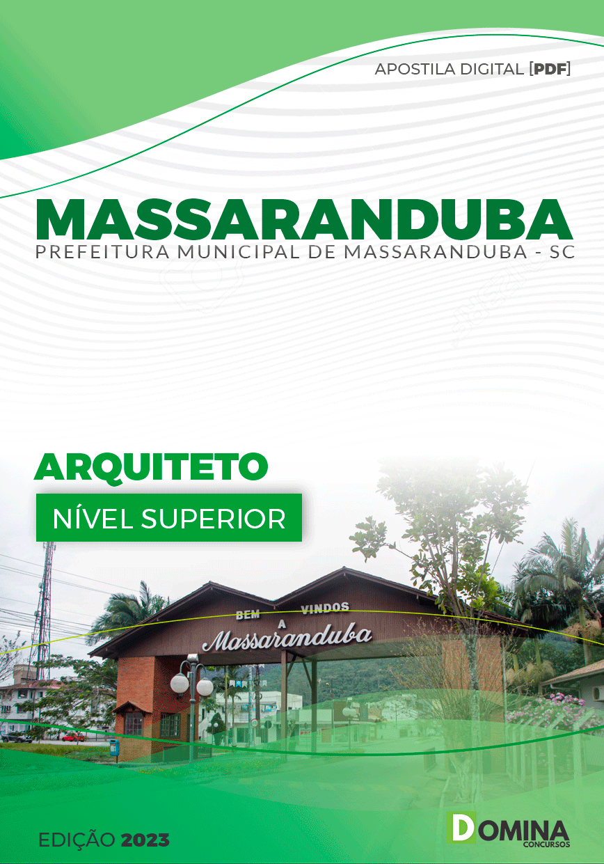 Apostila Perf Massaranduba SC 2023 Arquiteto