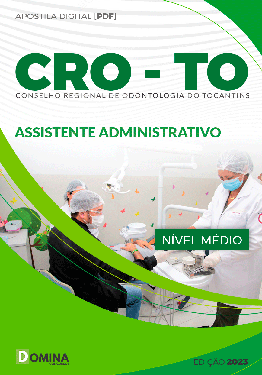 Apostila CRO TO 2023 Assistente Administrativo