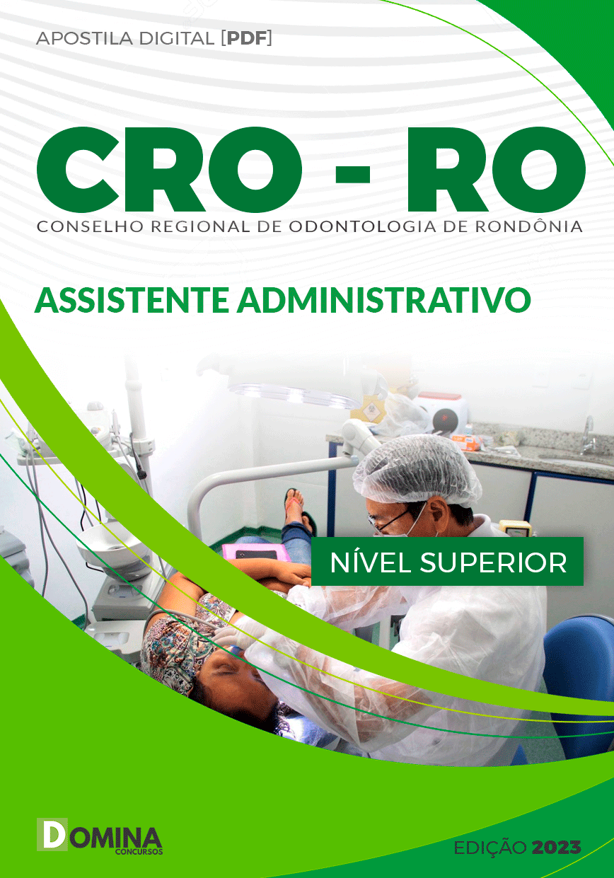 Apostila Concurso CRO RO 2023 Assistente Administrativo