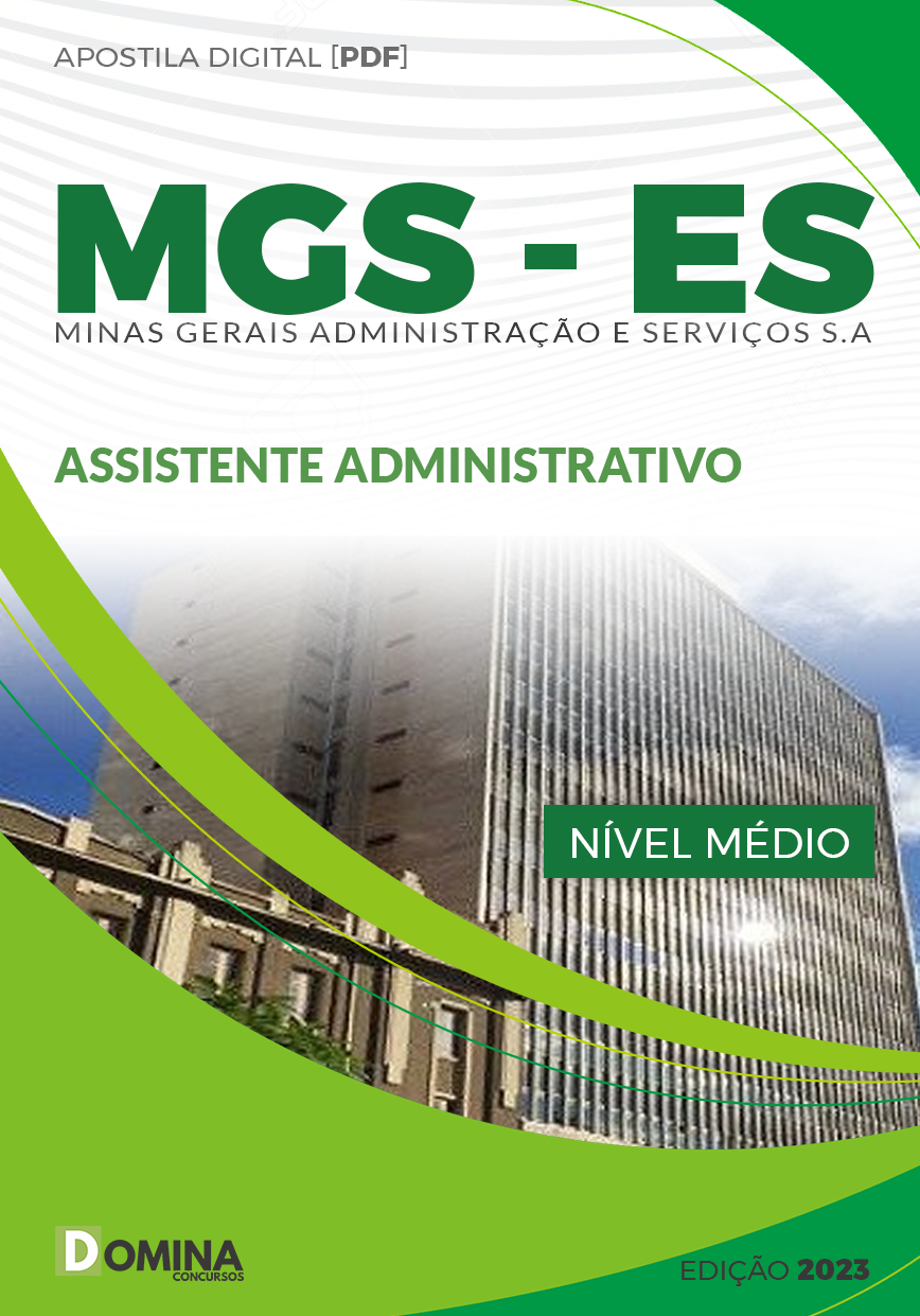 Apostila Concurso MGS ES 2023 Assistente Administrativo