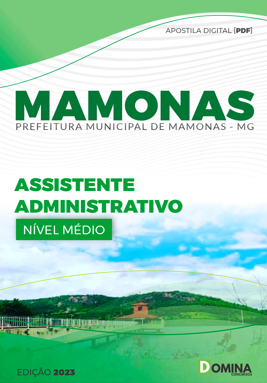 Apostila Pref Mamonas MG 2023 Assistente Administrativo