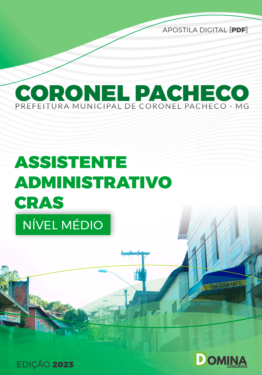 Apostila Pref Coronel Pacheco MG 2024 Assistente Administrativo