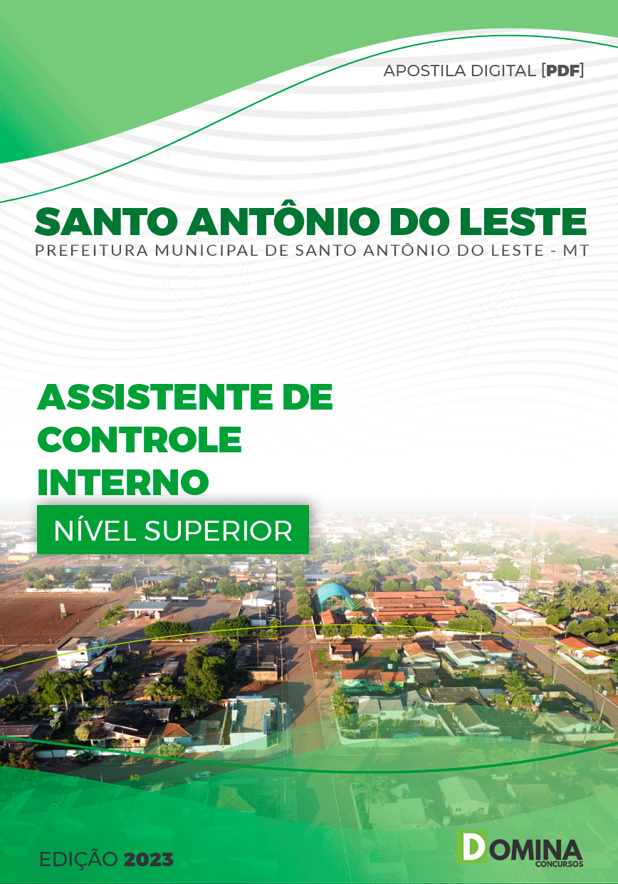 Pref Santo Antônio do Leste MT 2023 Assistente Controle Interno