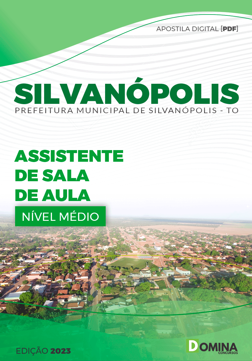 Apostila Pref Silvanópolis TO 2023 Assistente Sala Aula