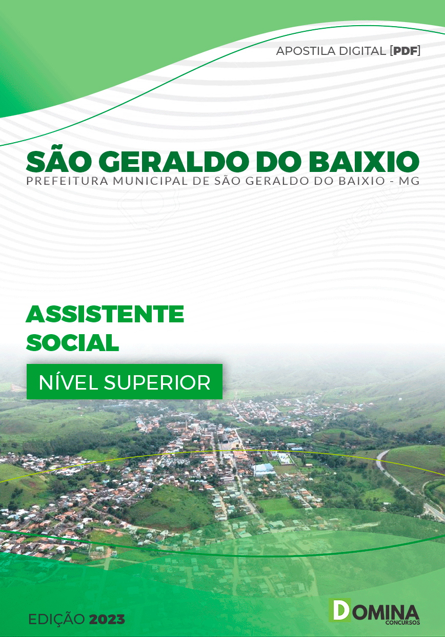 Apostila Pref São Geraldo do Baixio MG 2023 Assistente Social