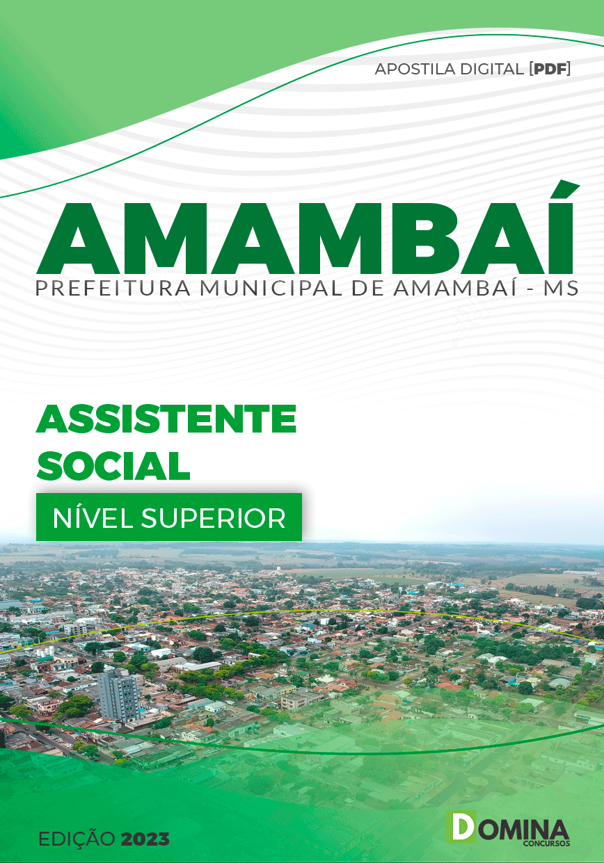 Apostila Concurso Pref Amambai MS 2023 Assistente Social