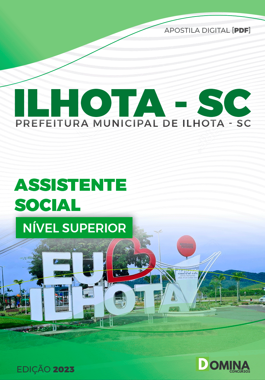 Apostila Pref Ilhota SC 2023 Assistente Social