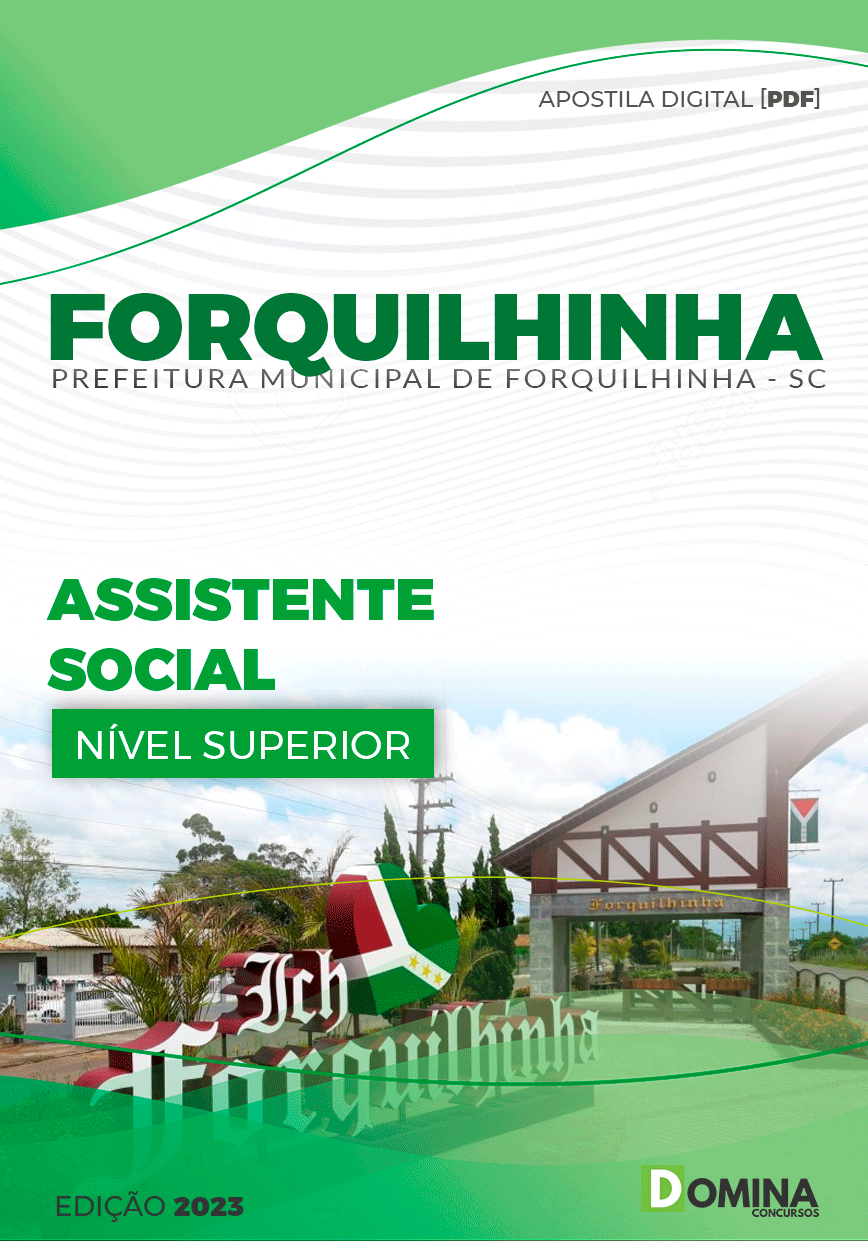 Apostila Pref Forquilhinha SC 2023 Assistente Social