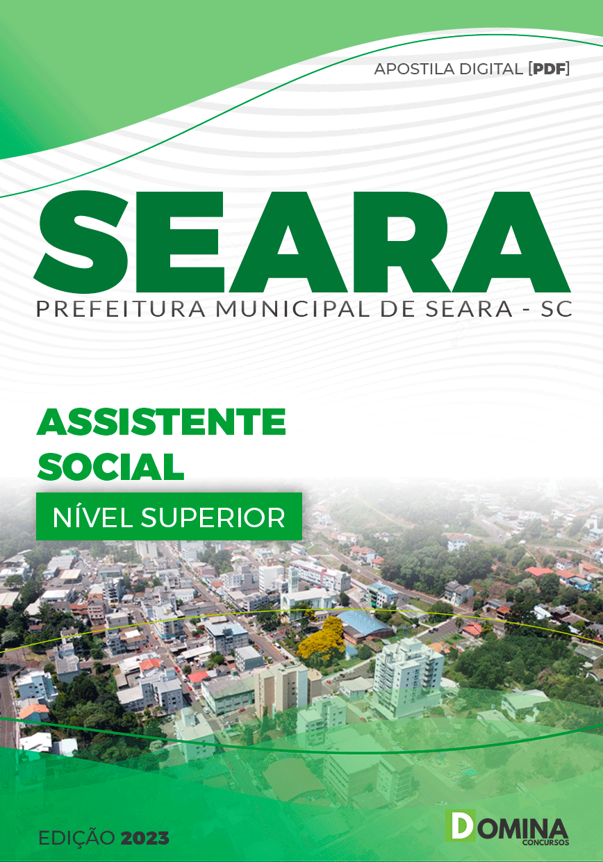 Apostila Concurso Pref Seara SC 2023 Assistente Social
