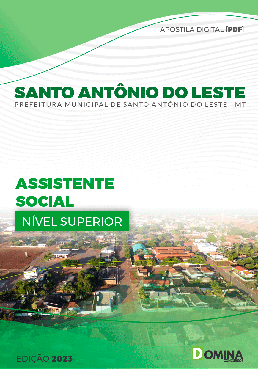 Pref Santo Antônio do Leste MT 2023 Assistente Social