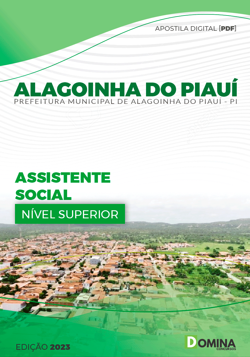 Apostila Pref Alagoinha do Piauí PI 2023 Assistente Social