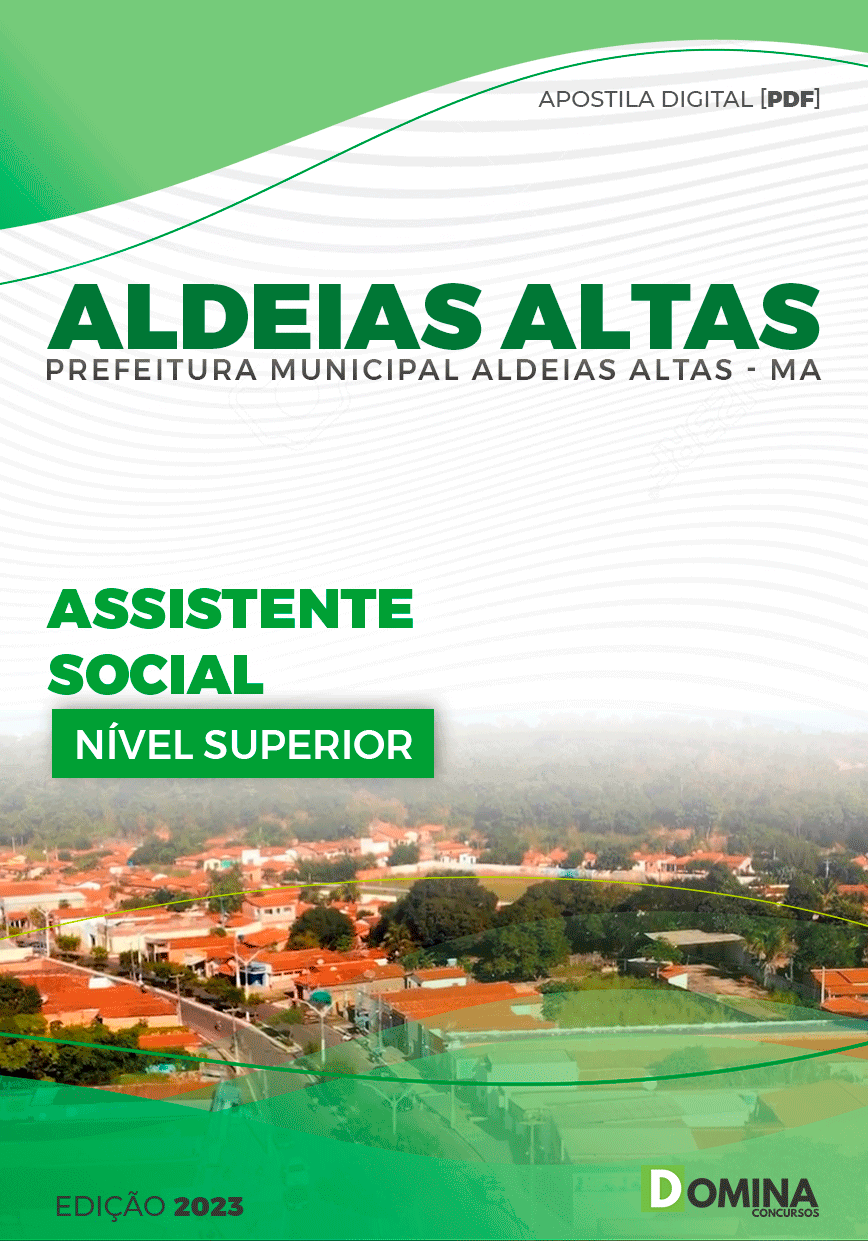Apostila Pref Aldeias Altas MA 2023 Assistente Social
