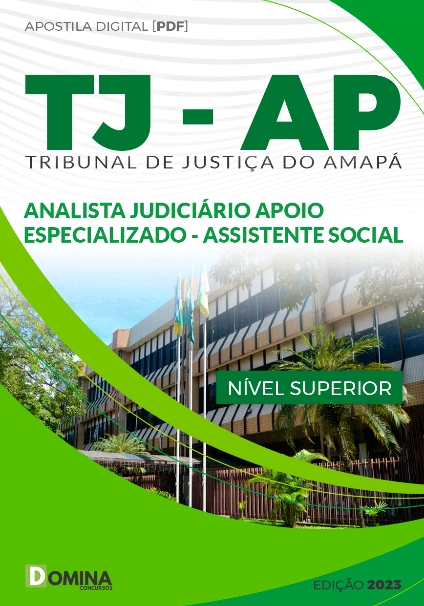 Apostila TJ AP 2023 Analista Judiciário Assistente Social