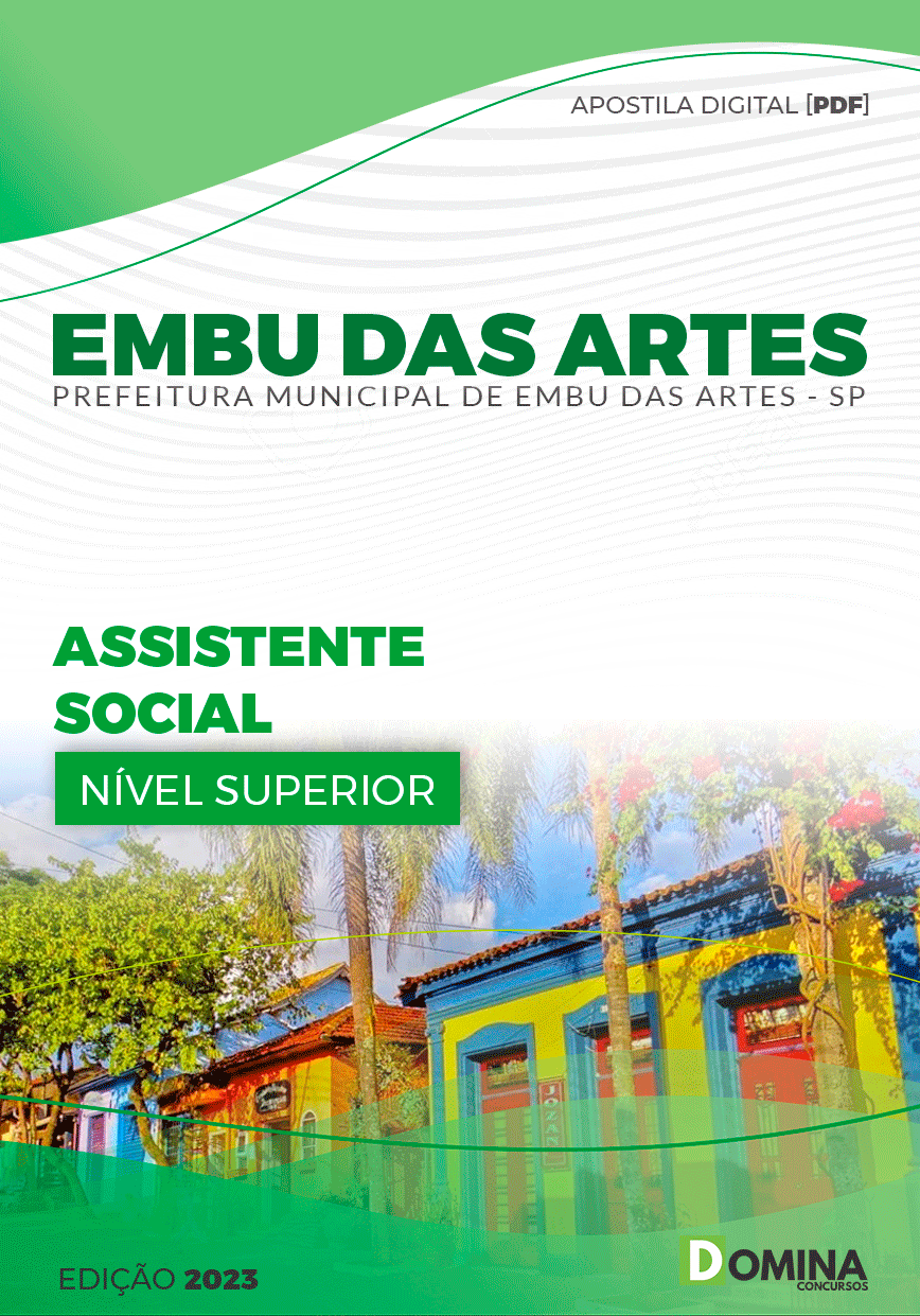 Apostila Pref Embu das Artes SP 2023 Assistente Social