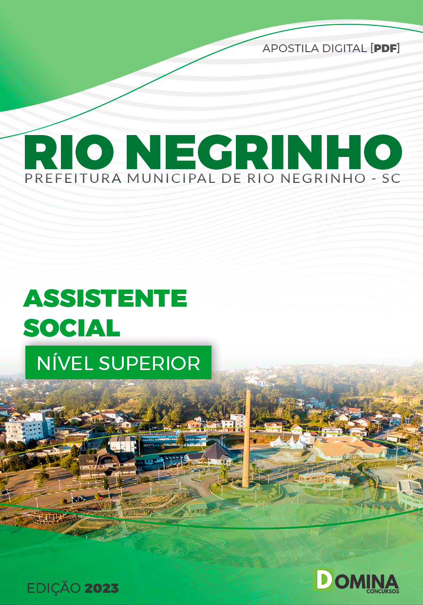 Apostila Pref Rio Negrinho SC 2023 Assistente Social