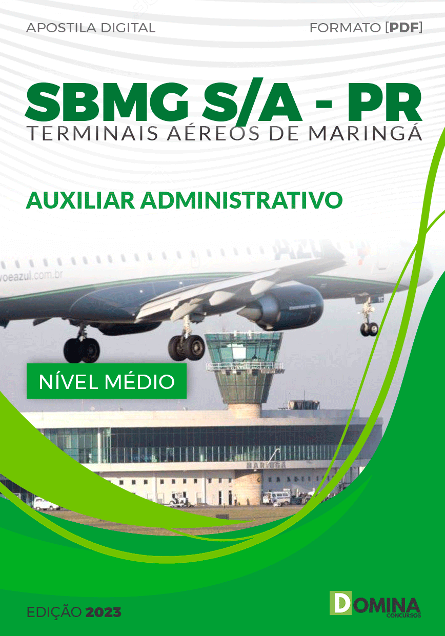 Apostila Concurso SBMG SA PR 2023 Auxiliar Administrativo