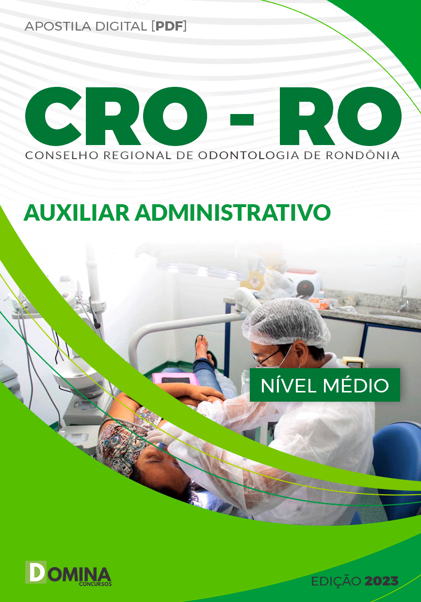 Apostila Concurso CRO RO 2023 Auxiliar Administrativo