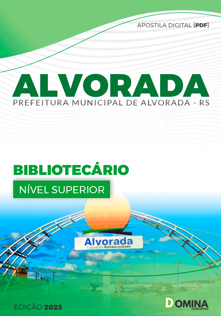 Apostila Pref Alvorada RS 2023 Bibliotecário