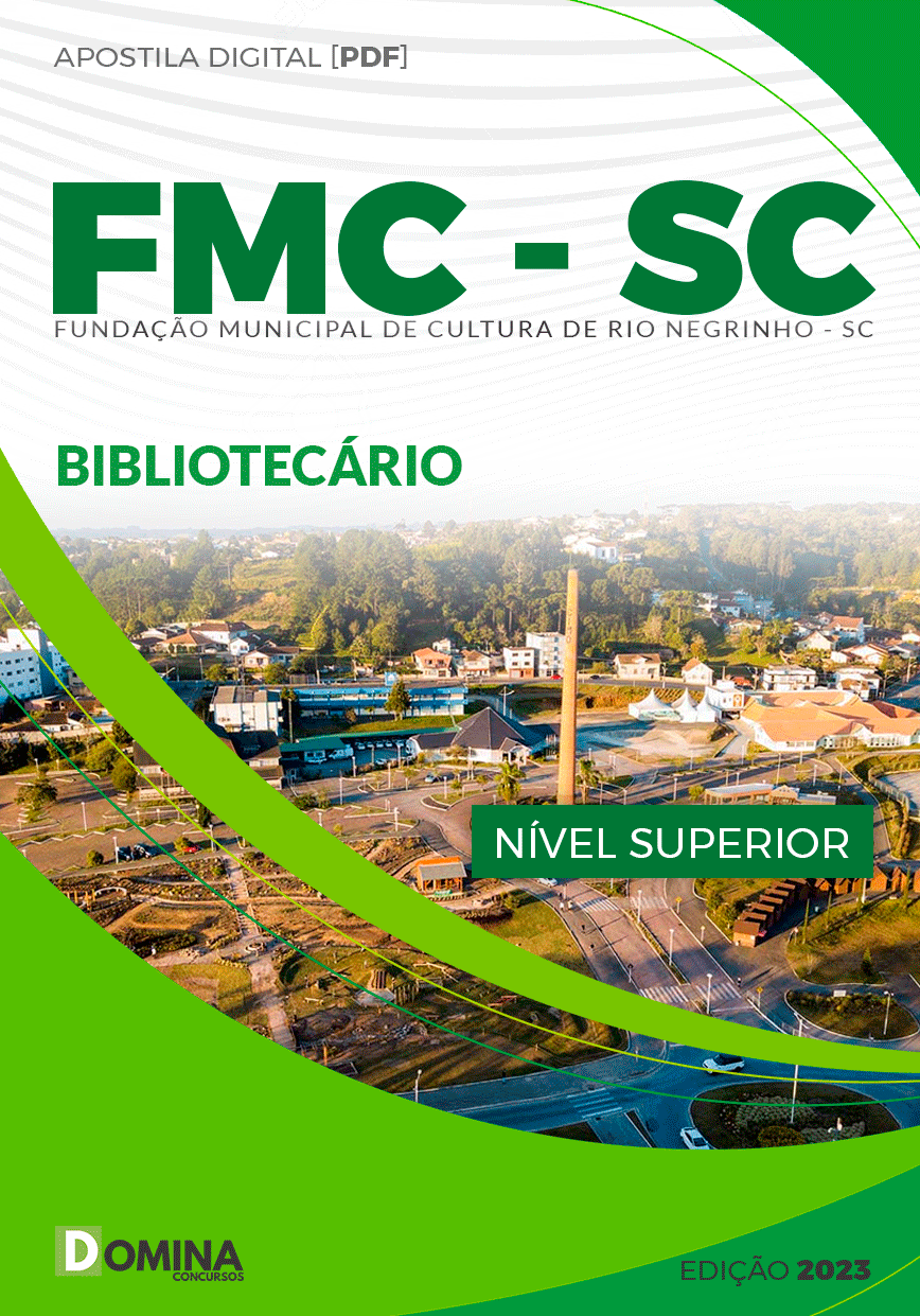 Apostila FMC Rio Negrinho SC 2023 Bibliotecário