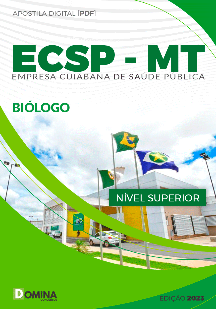 Apostila Concurso ECSP MT 2023 Biólogo