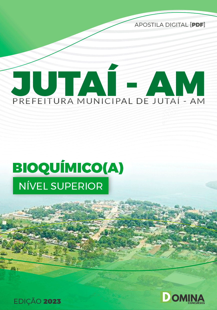 Apostila Concurso Pref Jutaí AM 2024 Bioquímico