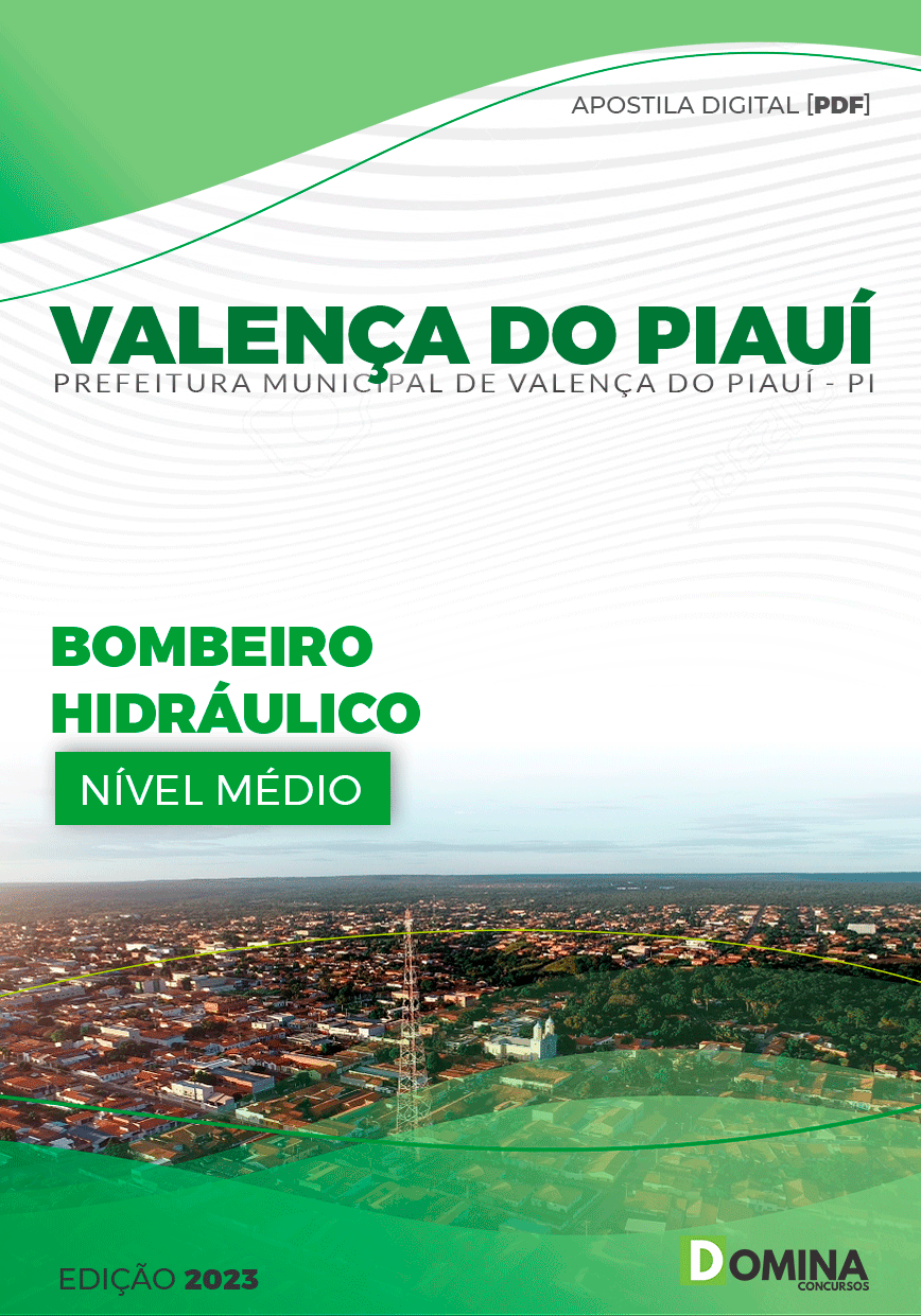 Apostila Concurso Pref Valença PI 2023 Bombeiro Hidráulico