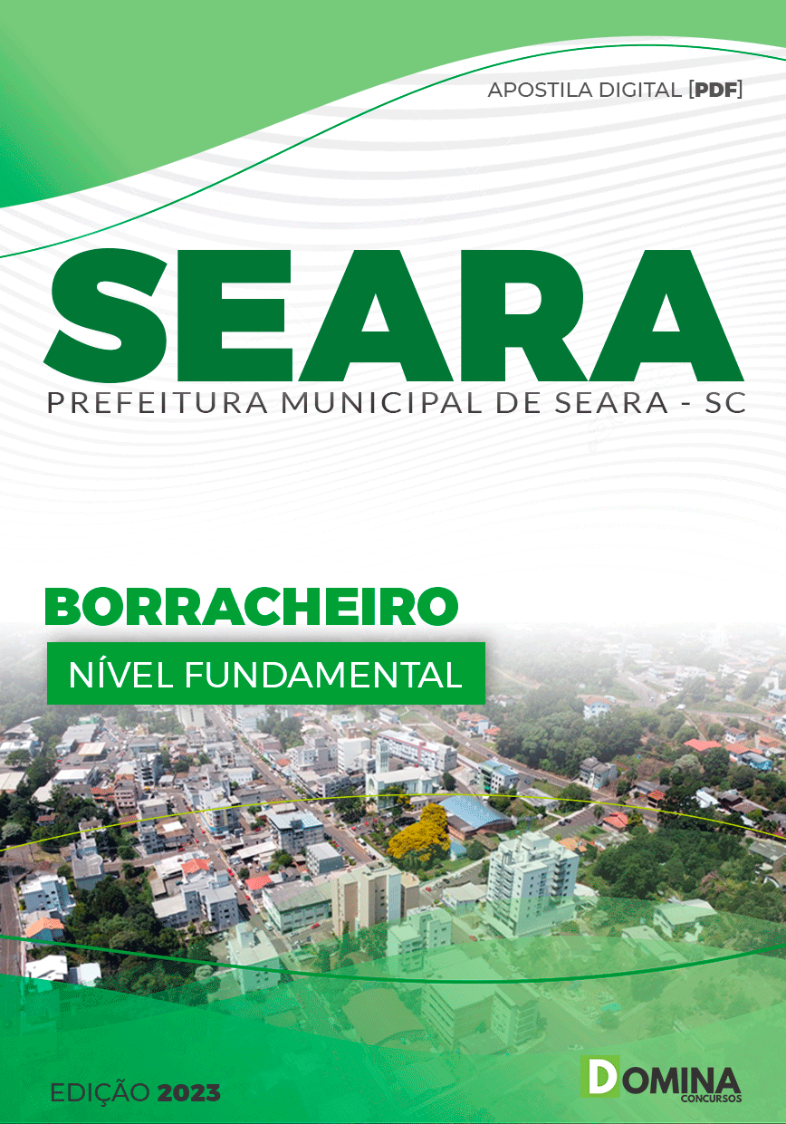 Apostila Concurso Pref Seara SC 2023 Borracheiro