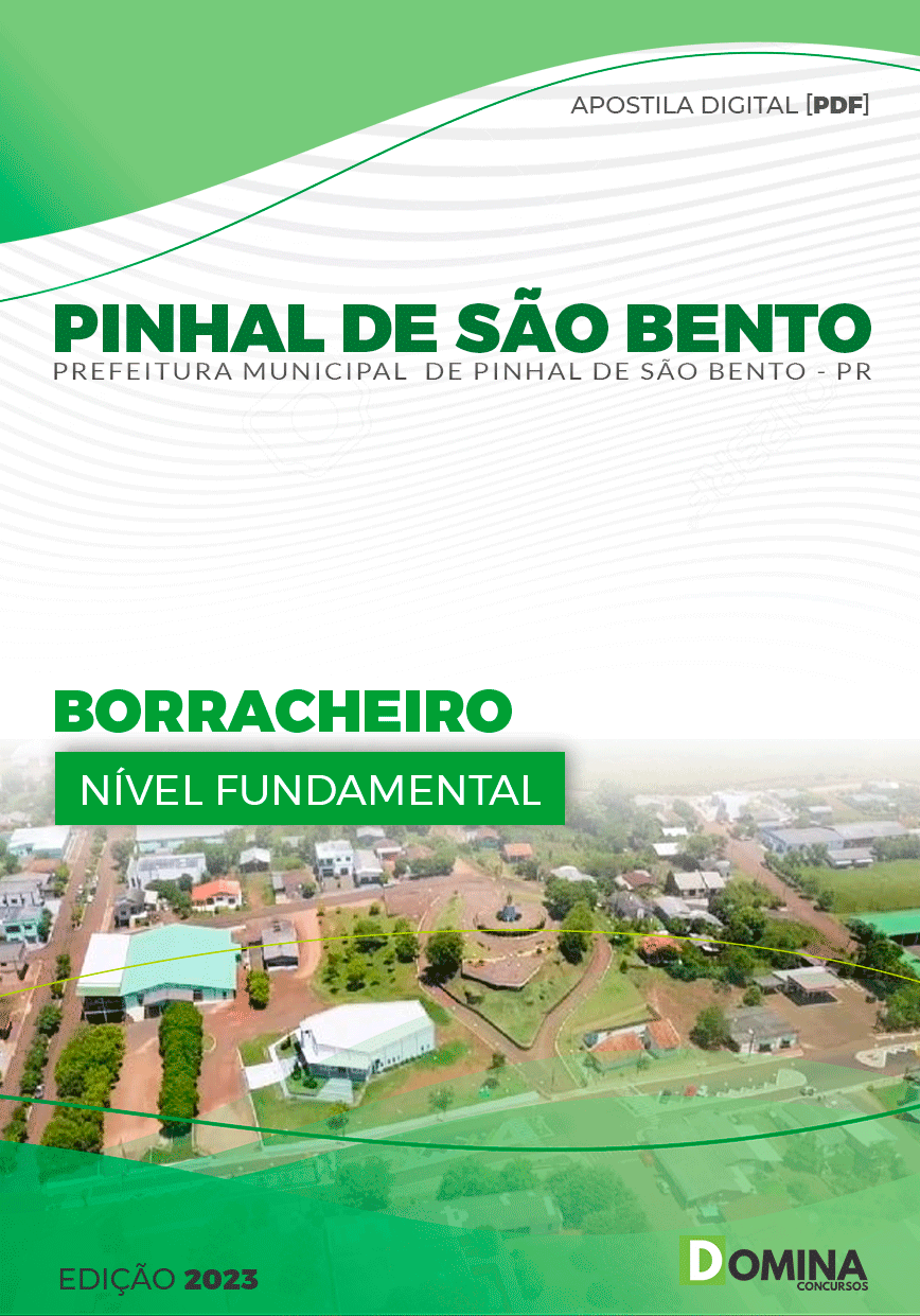 Apostila Pref Pinhal de São Bento PR 2023 Borracheiro