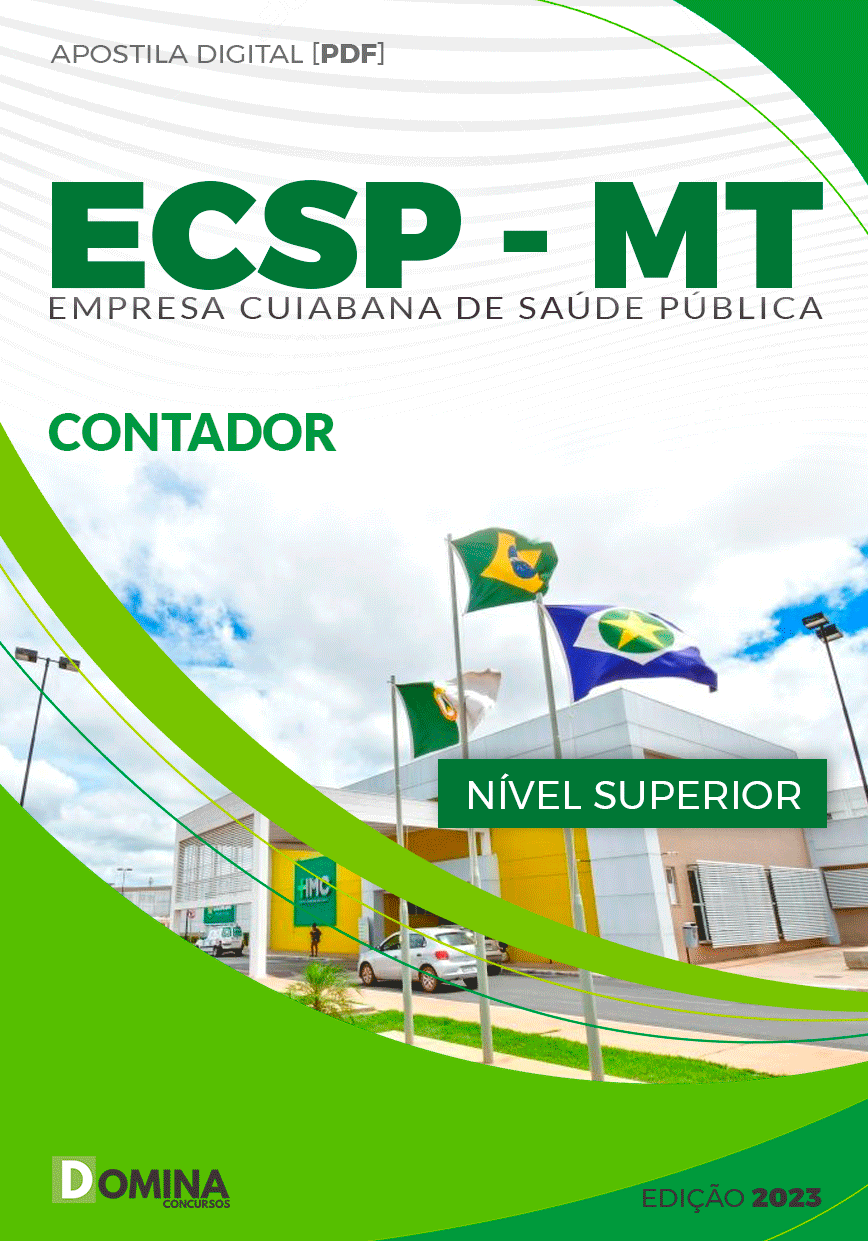 Apostila Concurso ECSP MT 2023 Contador