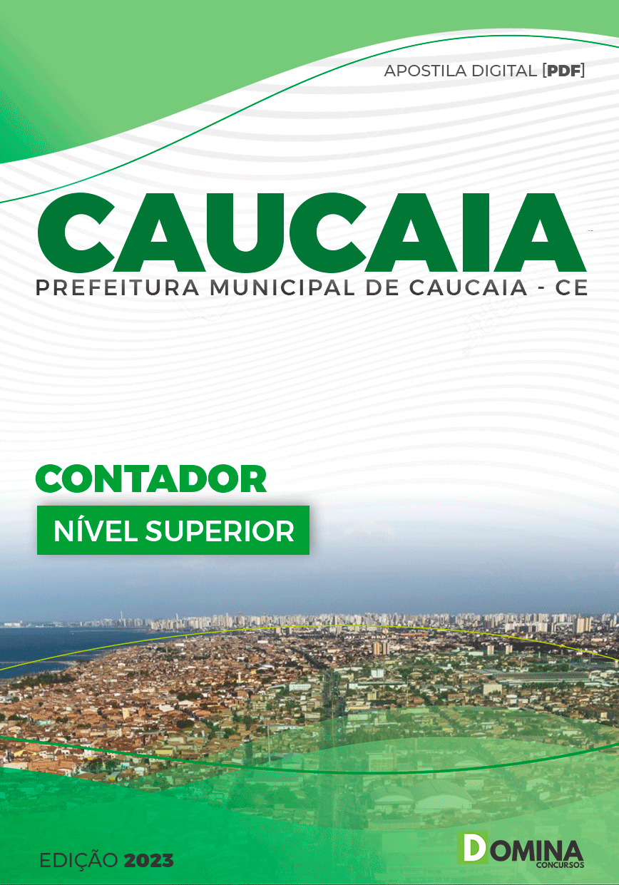 Apostila Pref Caucaia CE 2023 Contador